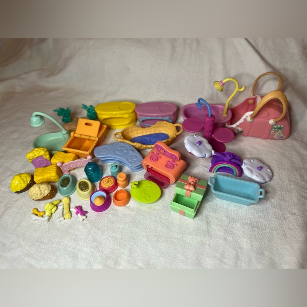 Littlest Pet Shop Accessories, Rare LPS, LPS accessories, LPS accessory lot